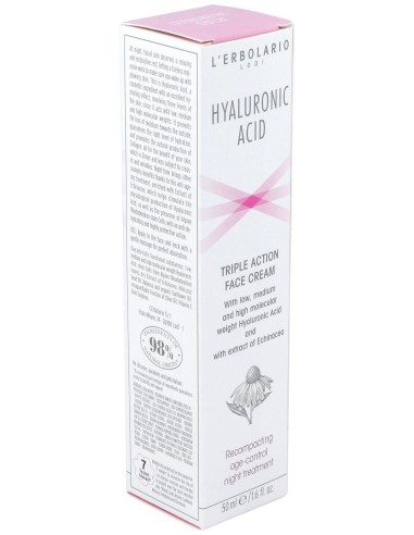 Acido Hialuronico Crema Facial Noche Antiedad 50Ml