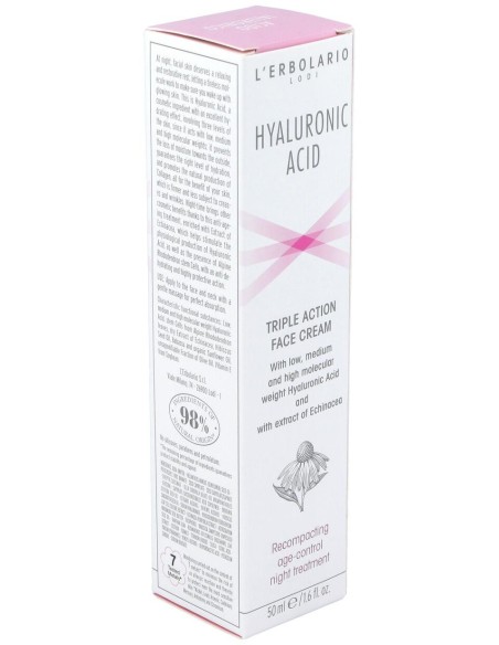 Acido Hialuronico Crema Facial Noche Antiedad 50Ml