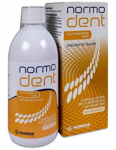 Normodent Clorhexidina 0,12% Colutorio 500Ml