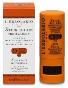 L'Erbolario Stick Proteccion Solar Facial Spf50+ 8Ml
