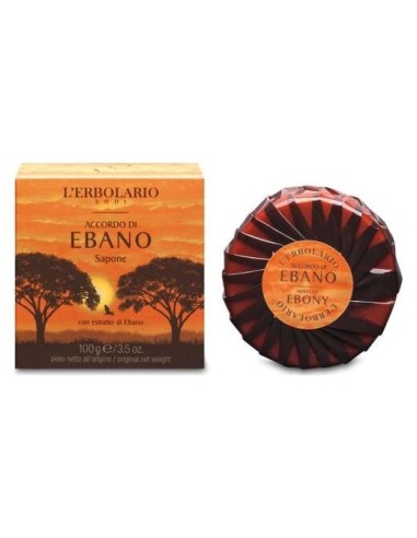 L'Erbolario Accordo Ebano Jabon Perfumado Pastilla 100G