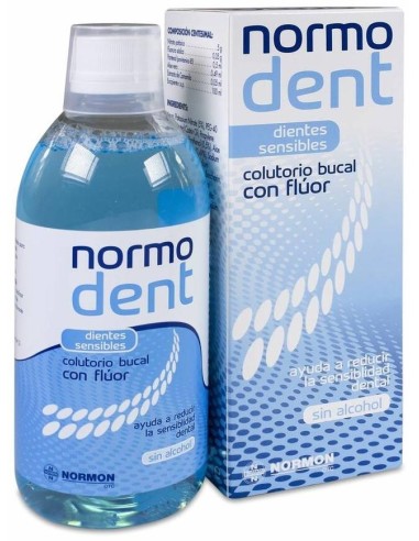 Normodent Colutorio Para Dientes Sensibles, 500 Ml