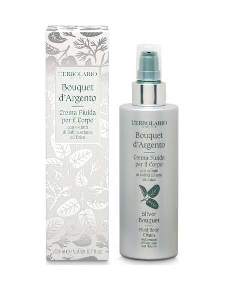L'Erbolario Bouquet De Plata Crema Fluida Cuerpo 200Ml