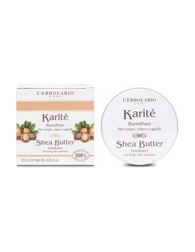 L'Erbolario Karite Manteca Puro Cuerpo Cara Y Cabellos 120Ml