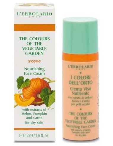 L'Erbolario Colores Del Huerto Crema Facial Nutritiva 50Ml