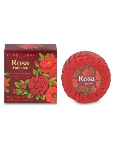 Rosa Purpurea Jabon Perfumado 100Gr.