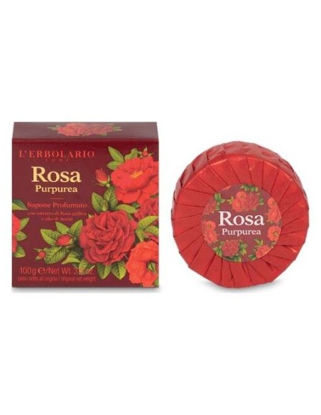 Rosa Purpurea Jabon Perfumado 100Gr.