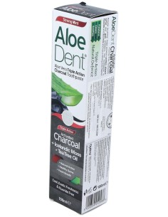 Aloedent Carbon Activo Dentifrico 100Ml. 2