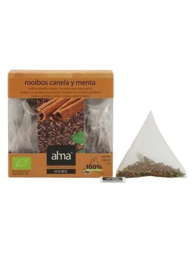Rooibos Canela Menta Infusion 15Piramide Eco Vegan
