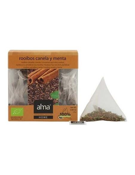 Rooibos Canela Menta Infusion 15Piramide Eco Vegan
