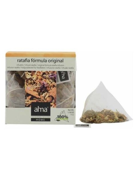Alma Home Ratafia Infusión Pirámides Eco Vegan 15Uds