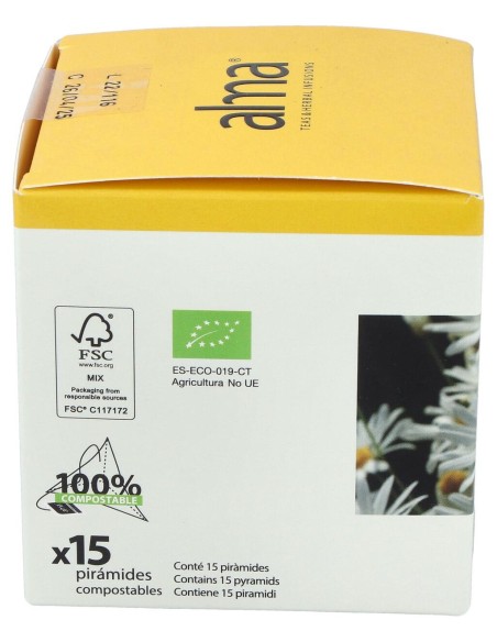 Manzanilla Infusion 15Piramides. Eco Vegan