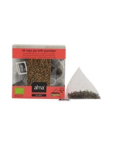 Te Rojo Pu-Erh Yunnan Infusion 15Piramide Eco Vega