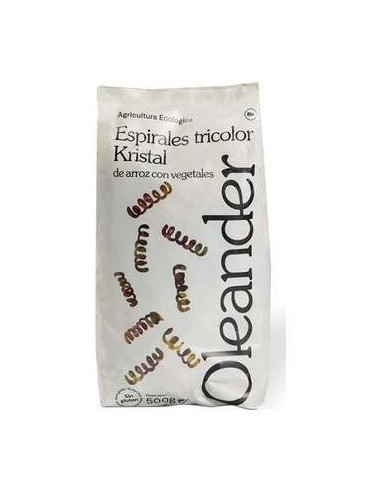Oleanders Espirales Tricolor Arroz Sin Gluten 500G