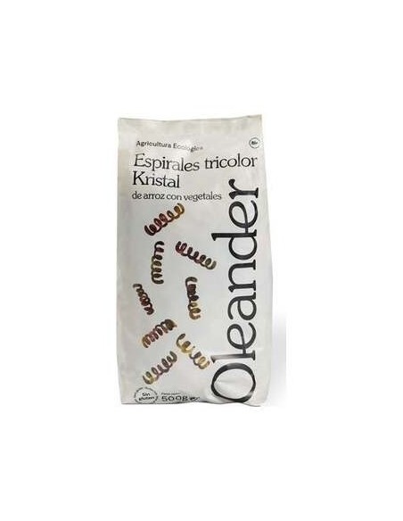 Oleanders Espirales Tricolor Arroz Sin Gluten 500G