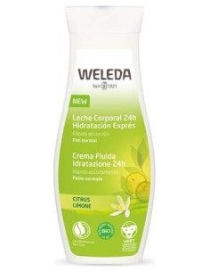 Weleda Leche Corporal 24H Hidratación Exprés De Citrus 200Ml