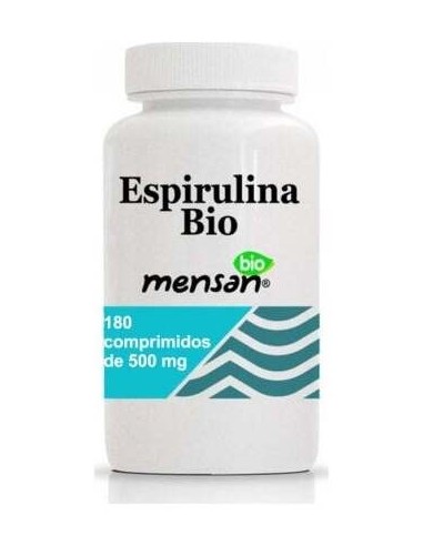 Mensan Espirulina 500Mg 180Caps