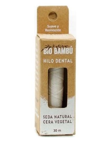 Hilo Dental Seda Natural Con Cera Vegetal 30Metros