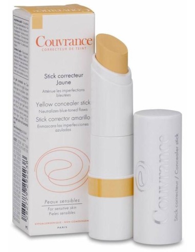 Avène Couvrance Stick Corrector Amarillo Spf 20, 3.5 G