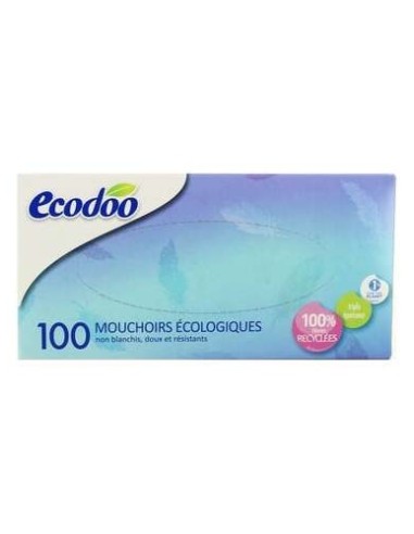 Ecodo Pañuelo Caja Triplecaps 100% 100Uds