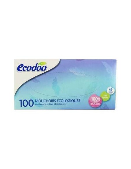 Ecodo Pañuelo Caja Triplecaps 100% 100Uds