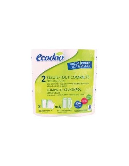 Ecodoo Papel De Cocina Reciclado 2Uds