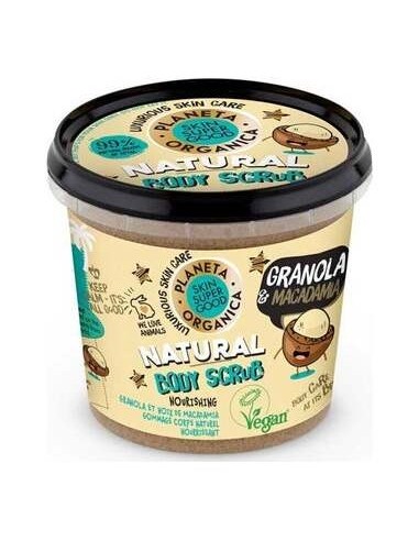 Planeta Orgánica Body Scrub Granola Y Macadamia Nut 360Ml