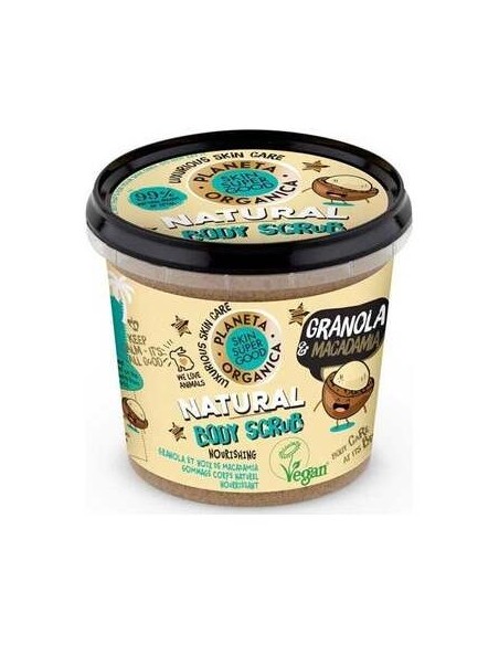 Planeta Orgánica Body Scrub Granola Y Macadamia Nut 360Ml