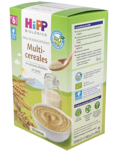 Papilla Multicereales 400Gr. Bio S/A