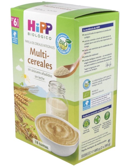 Papilla Multicereales 400Gr. Bio S/A