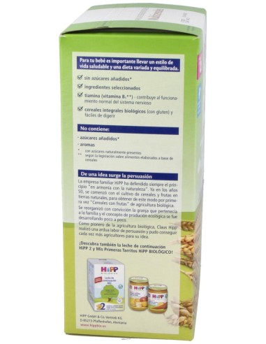 Papilla Multicereales 400Gr. Bio S/A