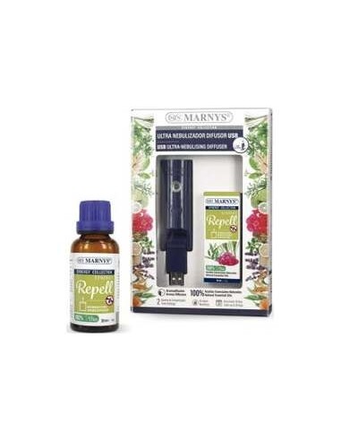 Marnys Pack Combo Usb Ultra Nebulizador + Synergy Repell