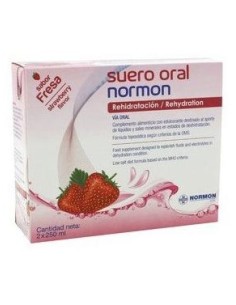 Sueroral Normon Fresa Pack 2 X 250 Ml