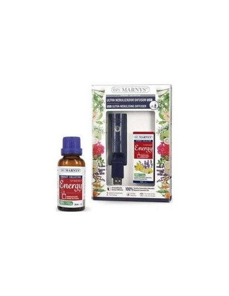 Marnys Pack Combo Usb Ultra Nebulizador + Synergy Energy