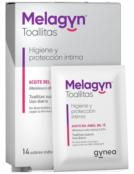 Melagyn Toallitas En 14 Sobres Individuales