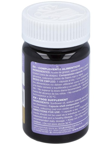 Marnys Selenio 200Mg Línea Vitahelp 120Caps
