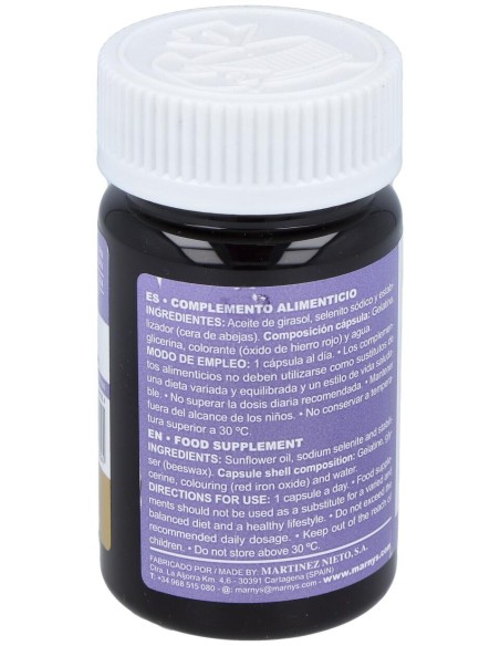 Marnys Selenio 200Mg Línea Vitahelp 120Caps