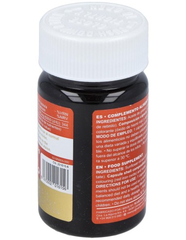 Marnys Vitamina A 5000Ui Línea Vitahelp 120Caps