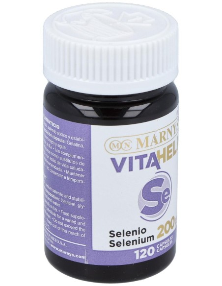Marnys Selenio 200Mg Línea Vitahelp 120Caps