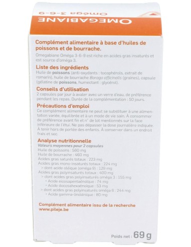 Omegabiane Omega 3-6-9 100Cap.