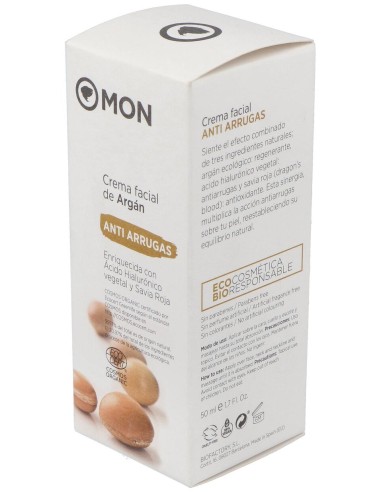 Crema De Argan Antiarrugas 50Ml.