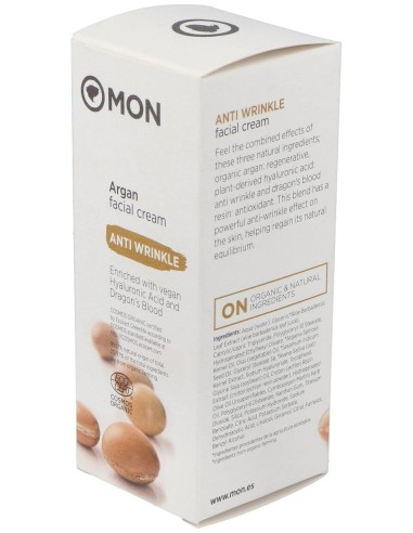 Crema De Argan Antiarrugas 50Ml.