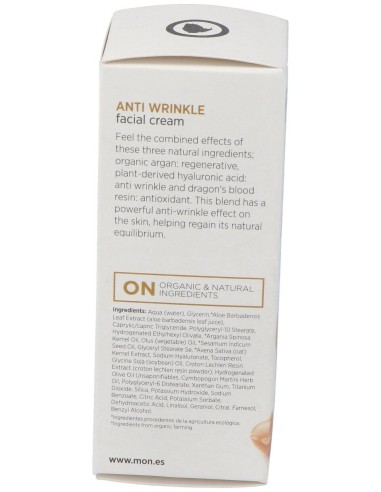 Crema De Argan Antiarrugas 50Ml.