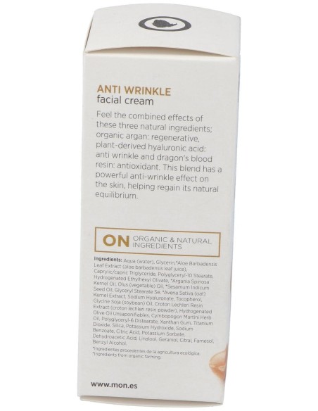 Crema De Argan Antiarrugas 50Ml.