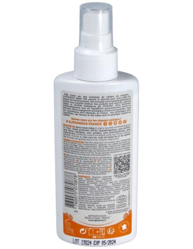 Alphanova BB Bio Spray Solaire Spf50+ 125Ml