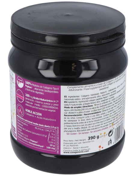 Vaminter Colagenova Movility Sabor Fresa 390G