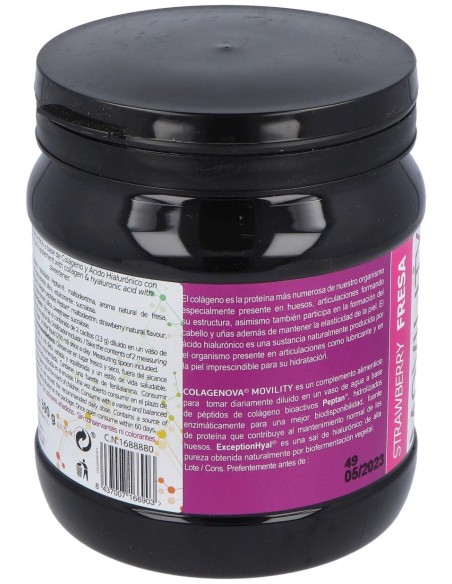 Vaminter Colagenova Movility Sabor Fresa 390G
