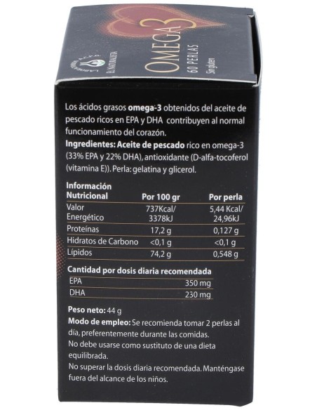 El Naturalista Omega 3 60 Perlas