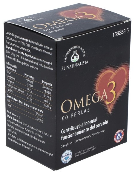 El Naturalista Omega 3 60 Perlas