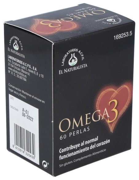 El Naturalista Omega 3 60 Perlas